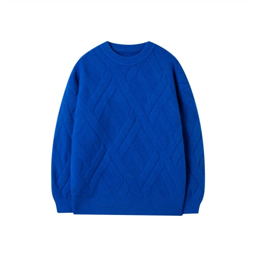 Elegancki Męski Sweter Bluza