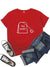 T-shirt "Tea Shirt" z graficznym żartem