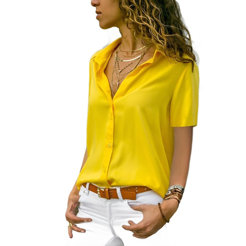 Damska koszula z krótkim rękawem