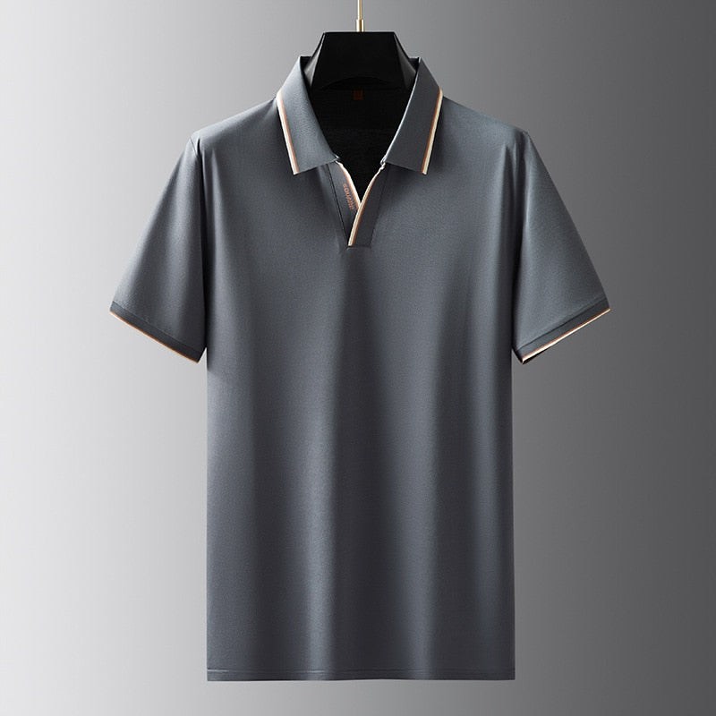 Elegancka Męska Koszulka Polo