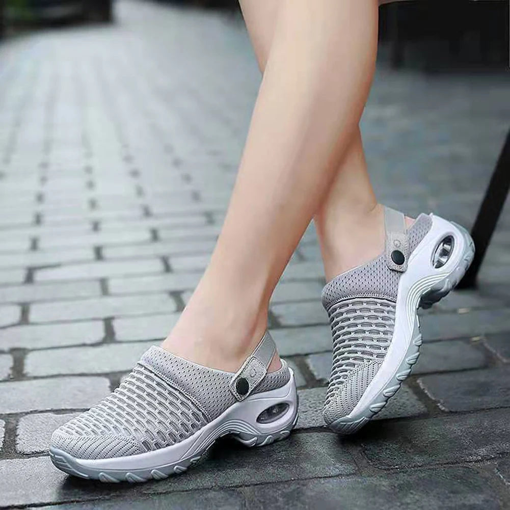Buty ortopedyczne damskie z siateczką