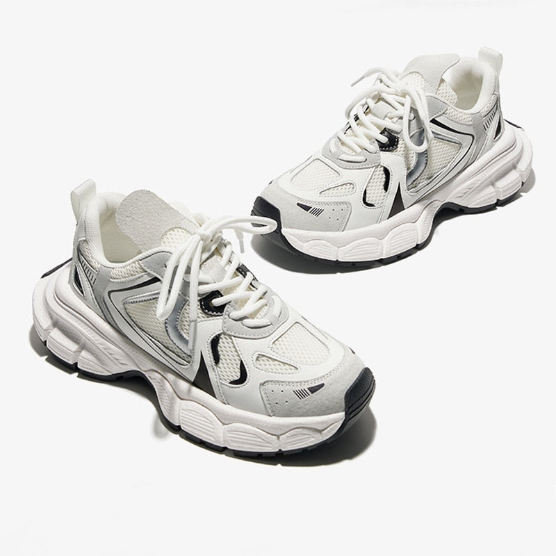 Damskie Sneakersy w Stylu Chunky