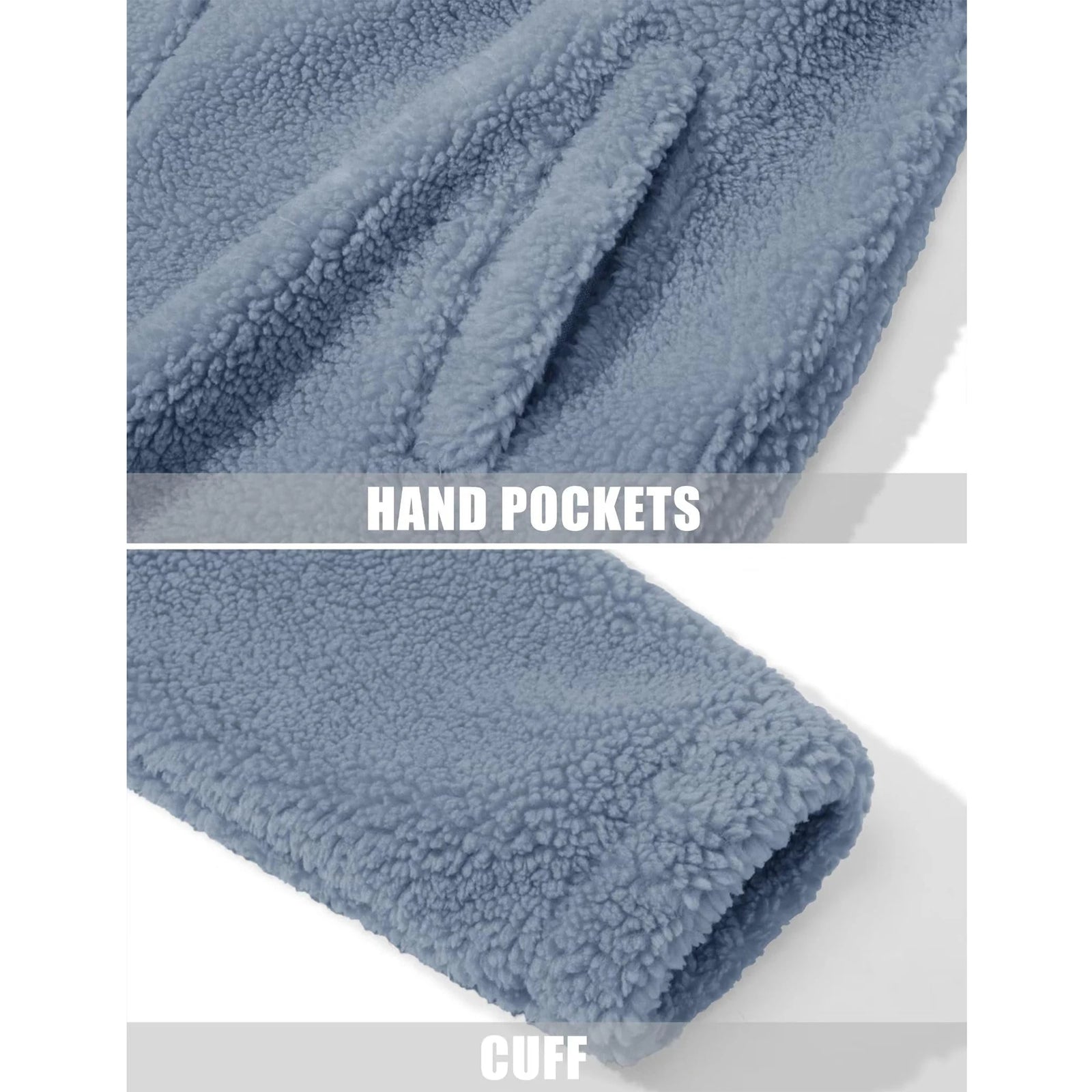 Męska bluza polarowa z kapturem – miękka i ciepła