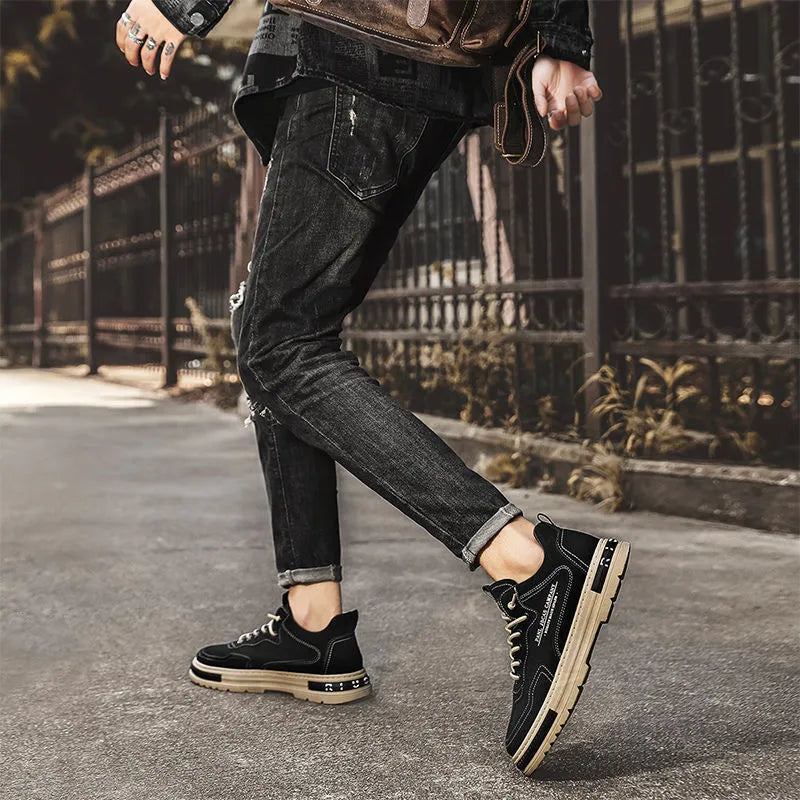 Stylowe męskie sneakersy miejskie