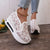 Damskie Ażurowe Buty Slip-On z Platformą