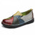 Damskie skórzane buty ortopedyczne slip-on – wygodne półbuty z elastyczną podeszwą