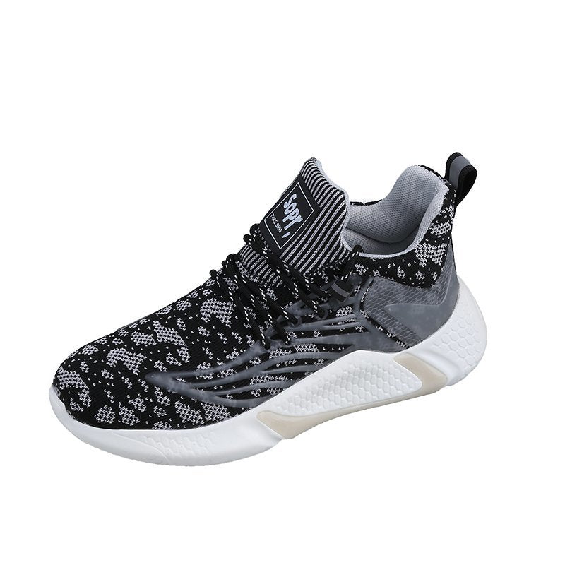 Damskie Sneakersy z Wzorem w Stylu Camo