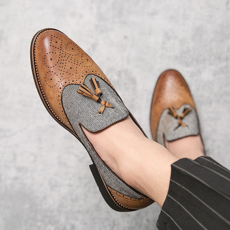 Ennucio eleganckie mokasyny