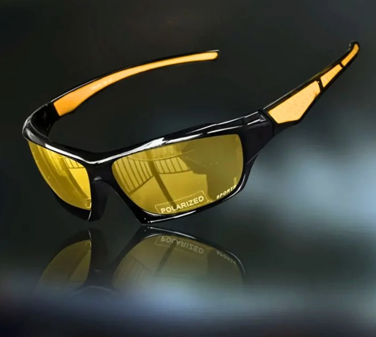 Sportowe Okulary Przeciwsłoneczne z Lustrzanymi Soczewkami UV