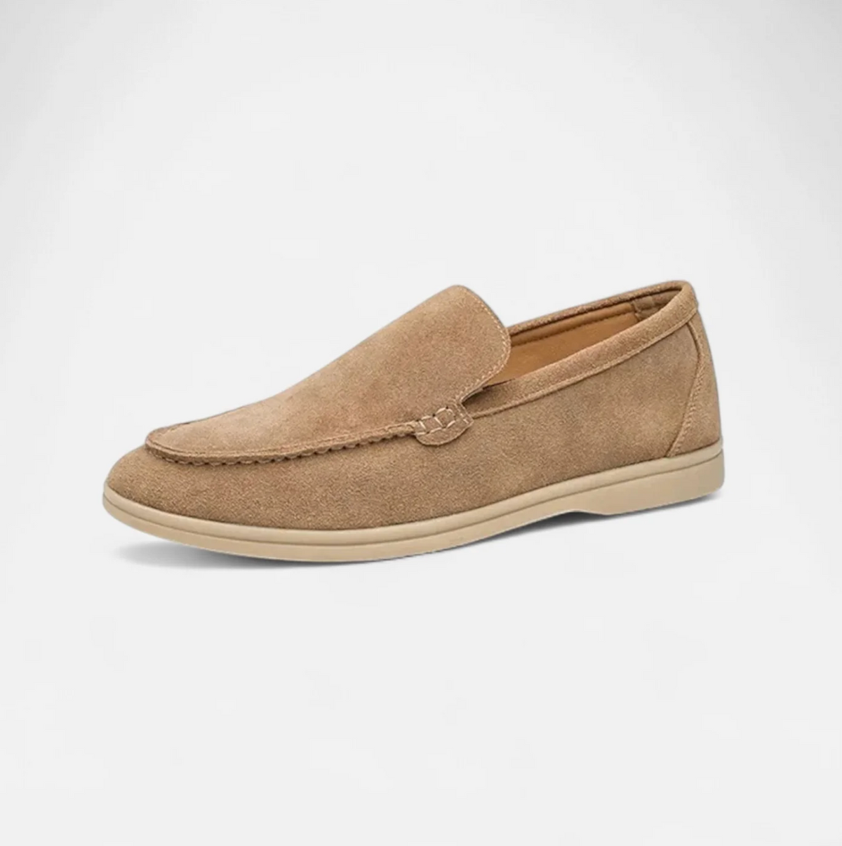 Męskie Mokasyny Zamszowe – Wsuwane Półbuty Loafers