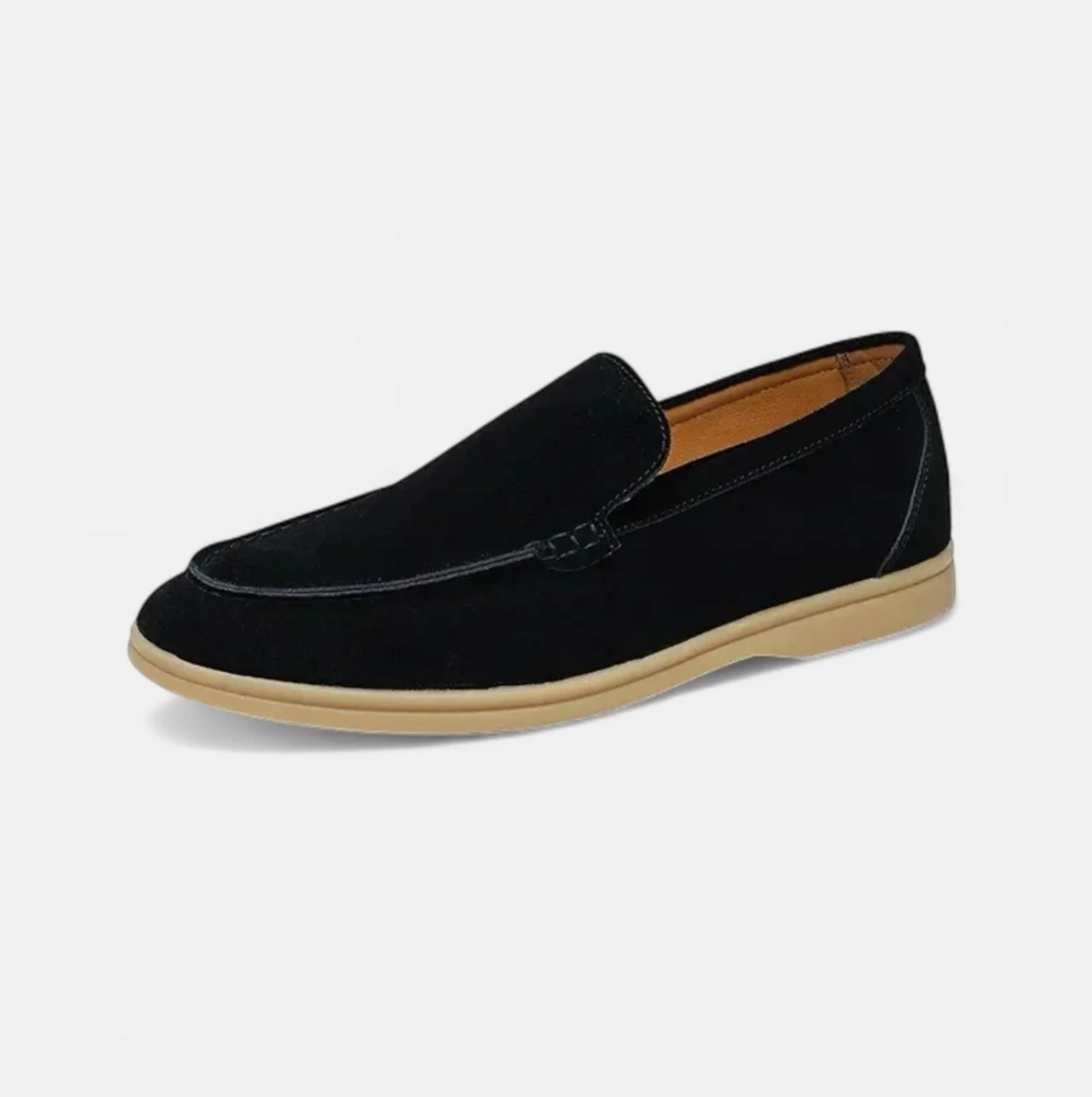 Męskie Mokasyny Zamszowe – Wsuwane Półbuty Loafers