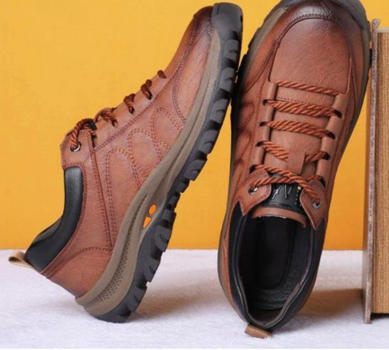 Męskie Buty Trekkingowe Wodoodporne z Antypoślizgową Podeszwą
