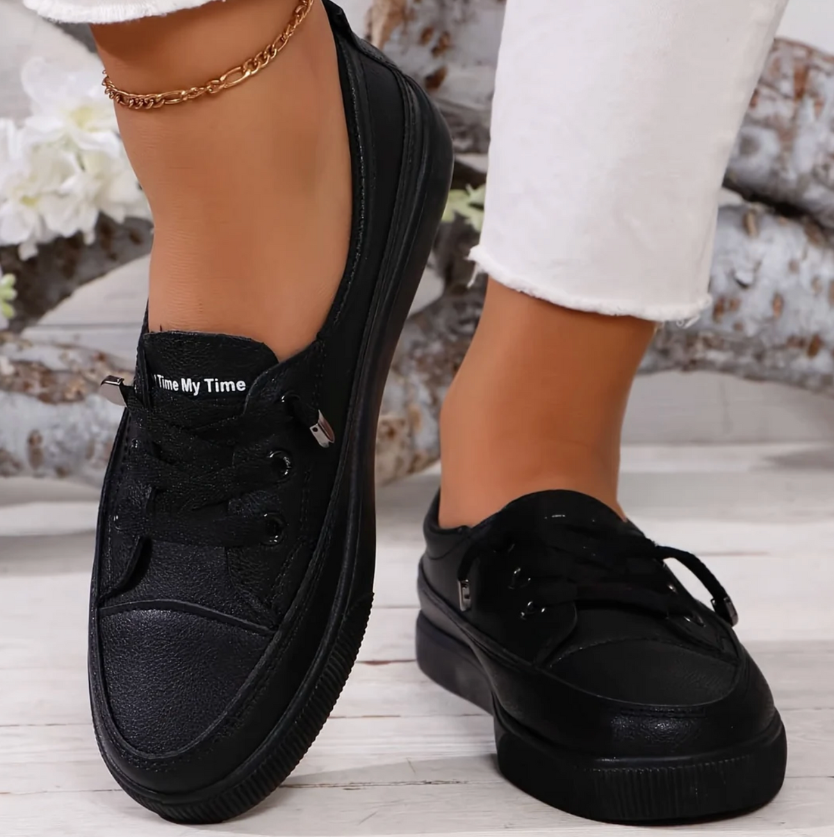 Damskie Sneakersy Ortopedyczne – Wygodne Buty Casual z Amortyzującą Podeszwą