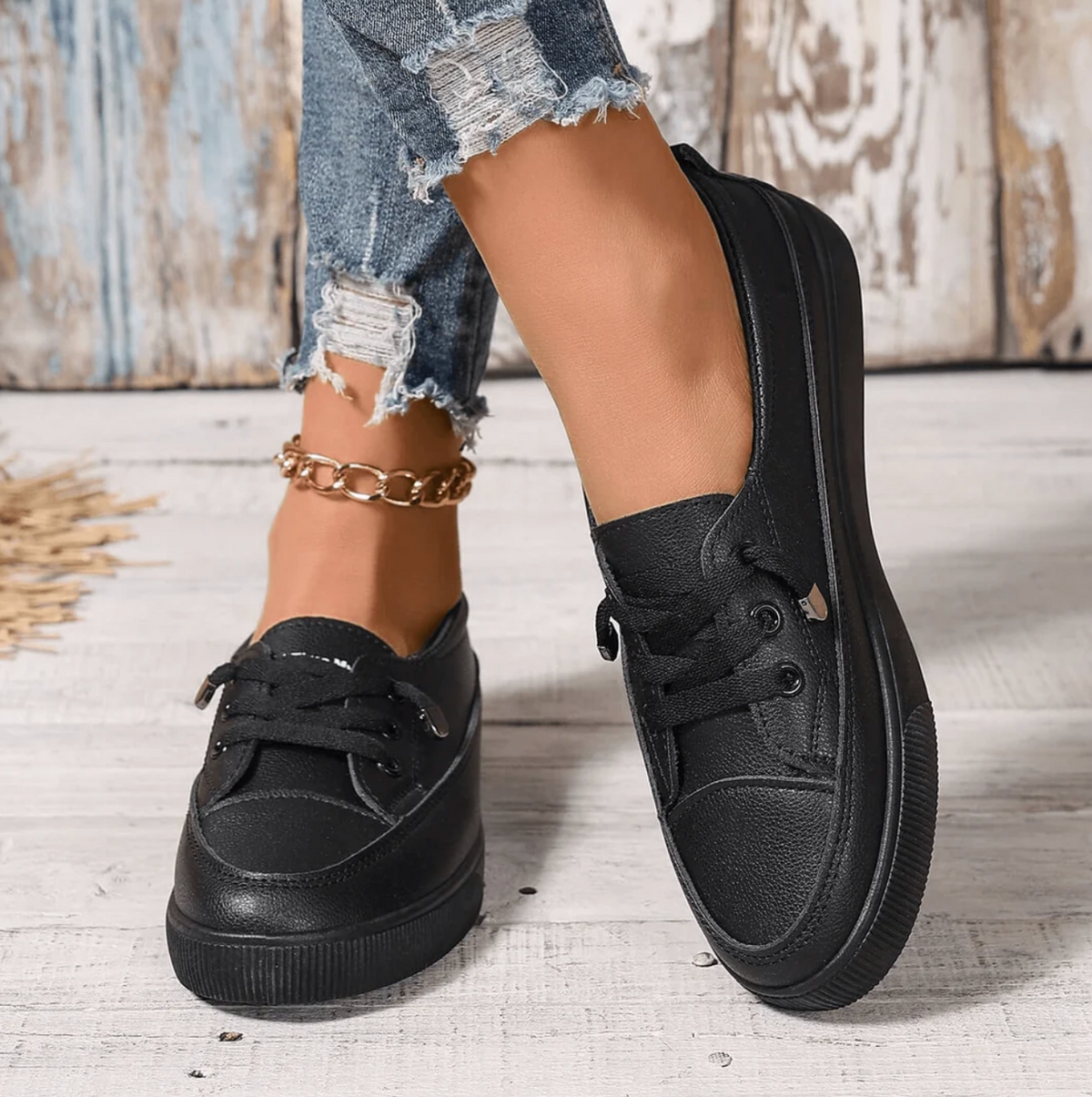 Damskie Sneakersy Ortopedyczne – Wygodne Buty Casual z Amortyzującą Podeszwą