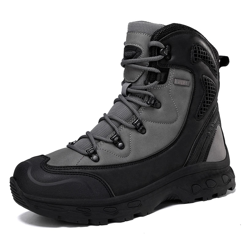 Męskie buty trekkingowe wodoodporne – trapery na zime