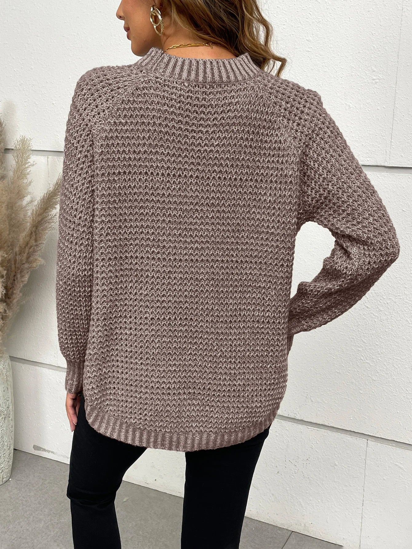 Damski Sweter o Luźnym Kroju