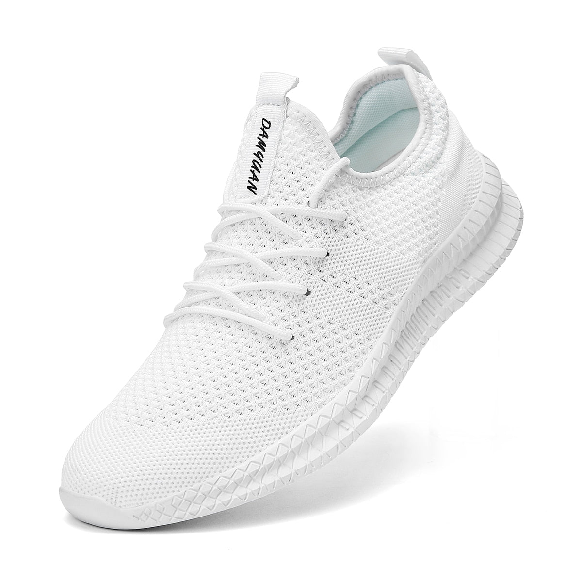 Męskie sportowe buty do biegania i na co dzień – oddychające sneakersy z elastyczną podeszwą