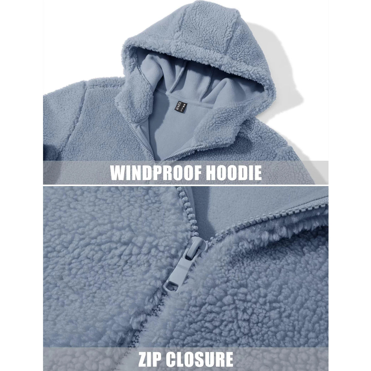 Męska bluza polarowa z kapturem – miękka i ciepła