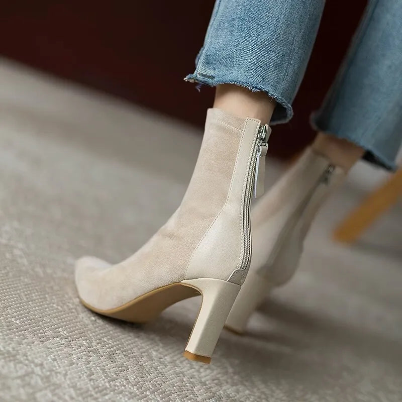 Damskie buty zamszowe Herund