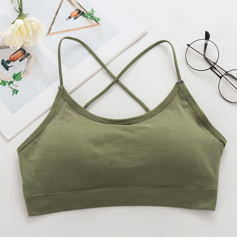 Biustonosz sportowy Push Up