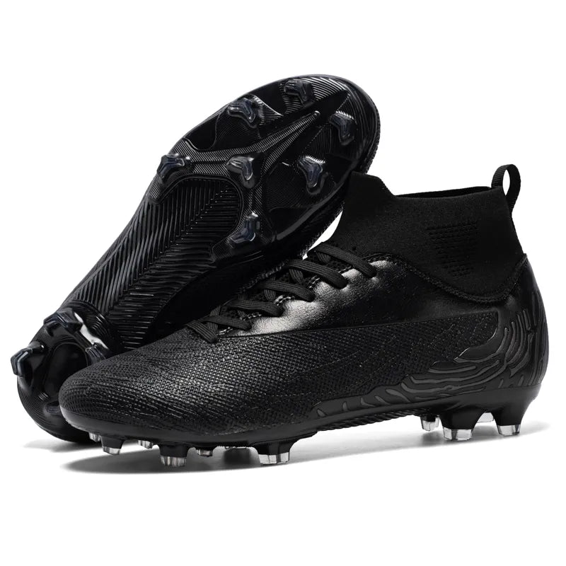 Męskie buty piłkarskie z teksturowaną cholewką