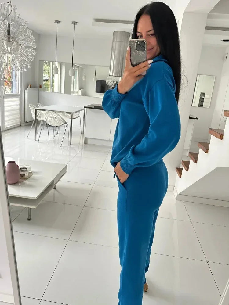 Damski Zestaw Dresowy z Zamkiem