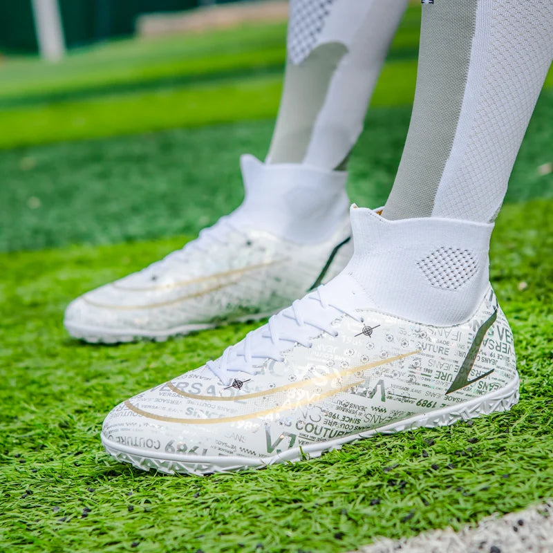 Męskie buty piłkarskie z grafiką