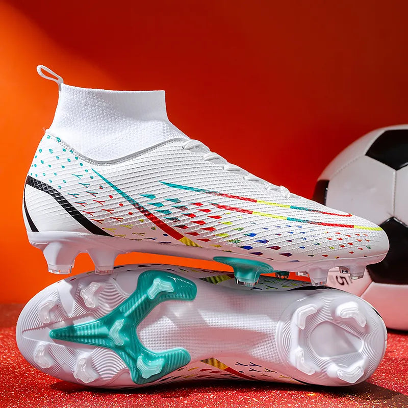 Męskie buty piłkarskie z zaawansowaną technologią cholewki