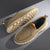 Męskie Buty Slip-On z Tkaniny