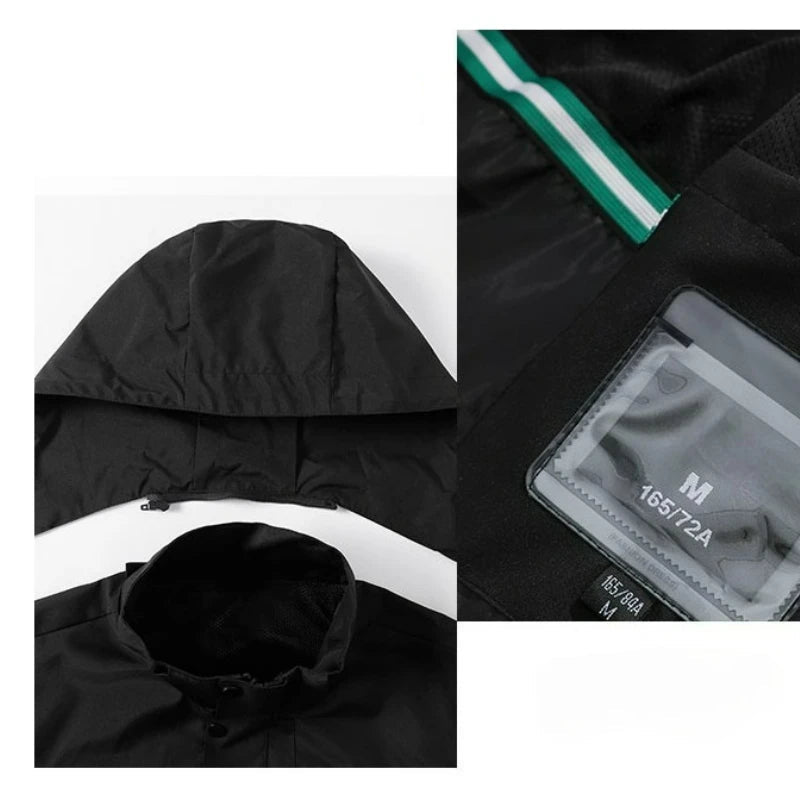 Męska kurtka techniczna outdoor – wodoodporna, wiatroszczelna i odporna na zabrudzenia