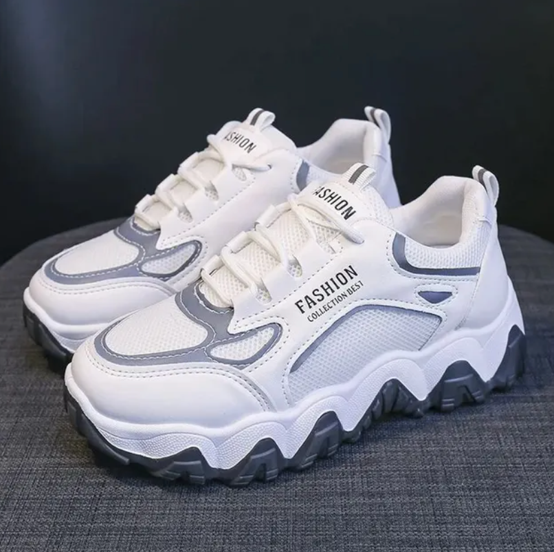 Wysokie damskie sneakersy