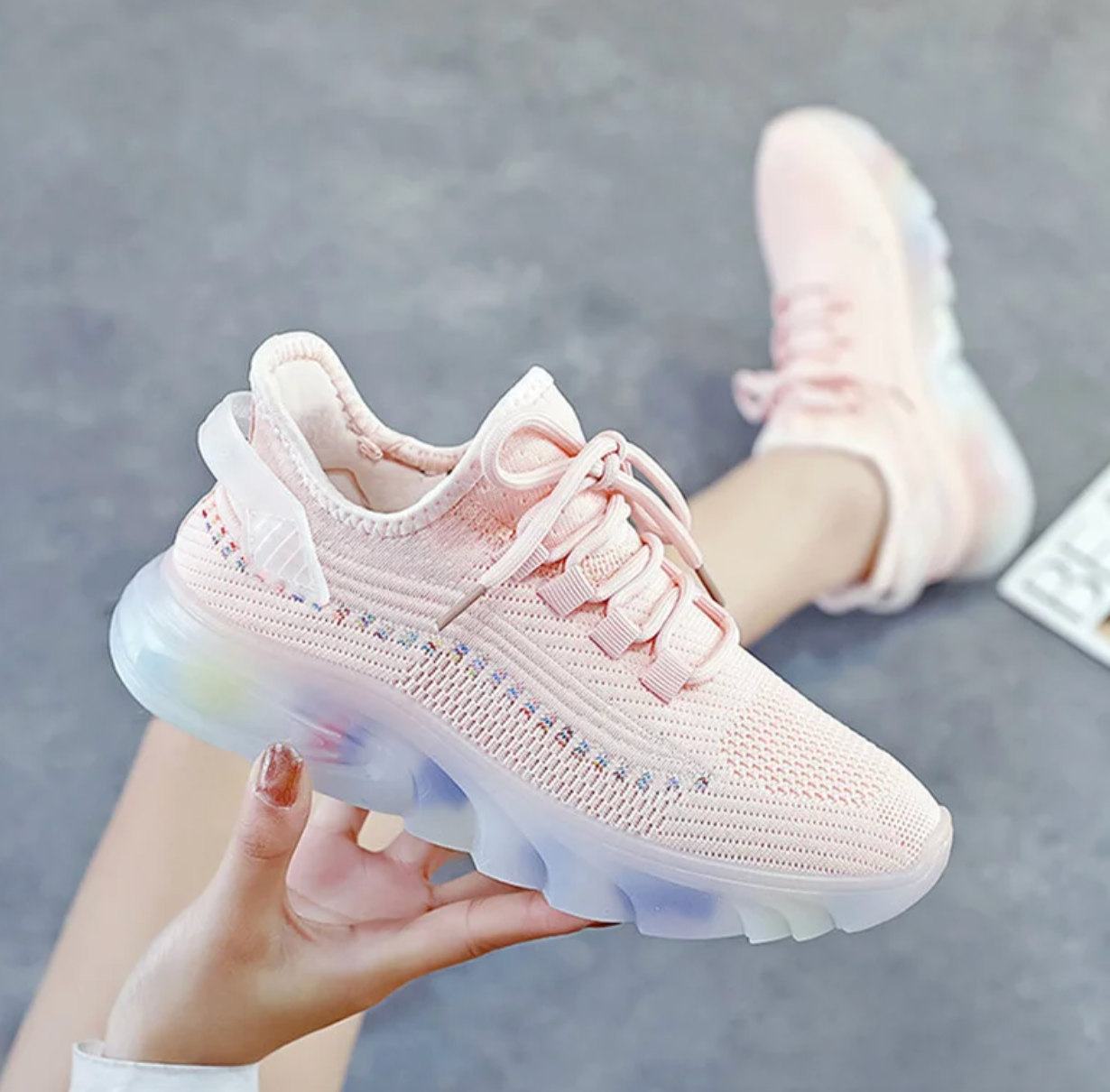 Damskie sneakersy sportowe