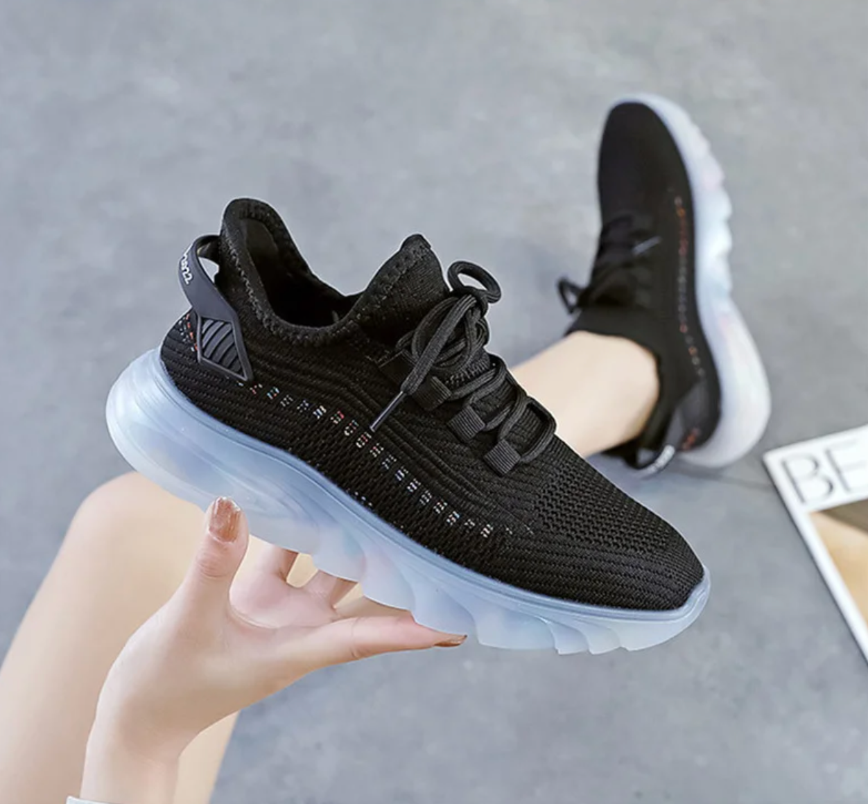 Damskie sneakersy sportowe
