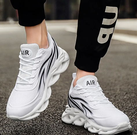 Męskie sneakersy z miękką podeszwą