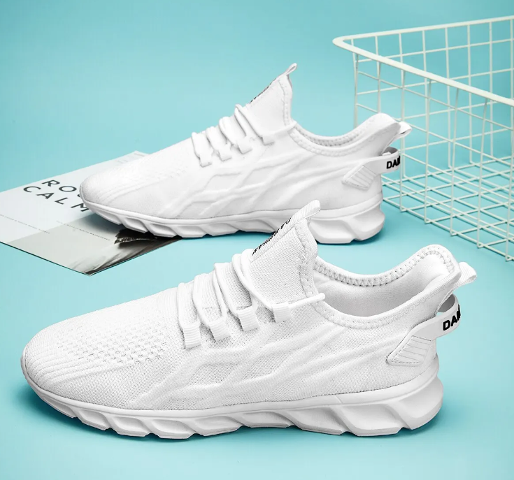 Lekkie sneakersy męskie z siateczki
