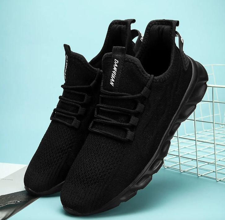 Lekkie sneakersy męskie z siateczki