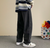Męskie jeansy baggy fit z szerokimi nogawkami