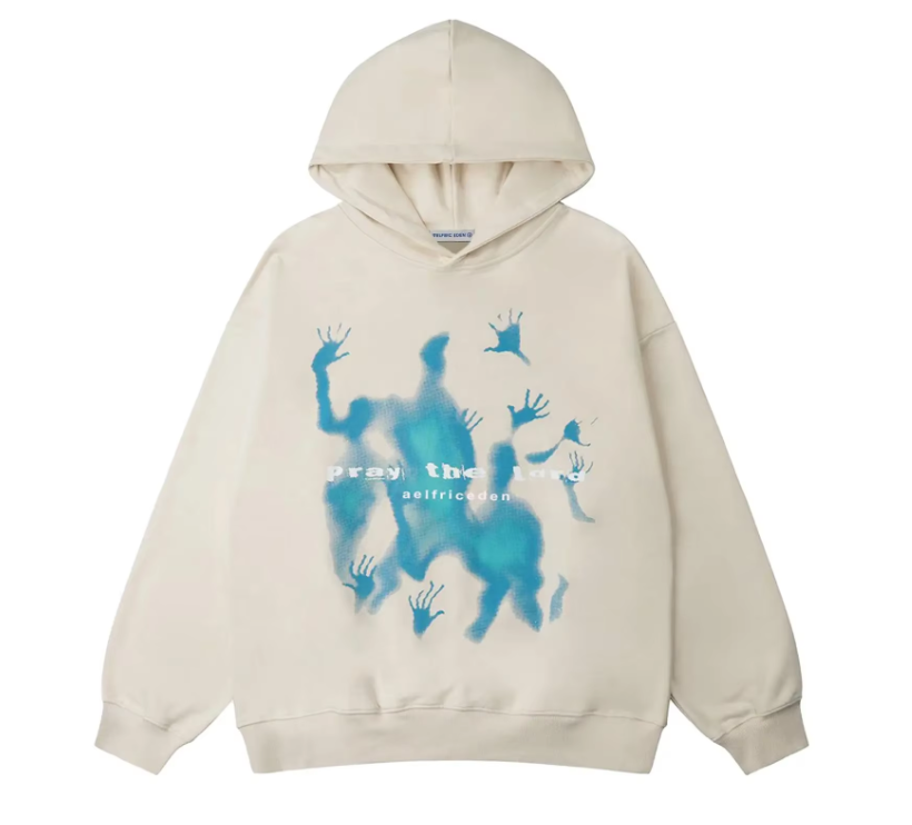 Bluza oversize z nadrukiem Byflyus