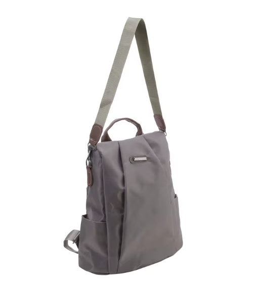 Bezpieczny plecak antykradzieżowy 2w1 – plecak i torba na ramię