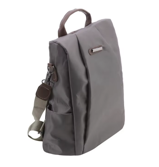 Bezpieczny plecak antykradzieżowy 2w1 – plecak i torba na ramię