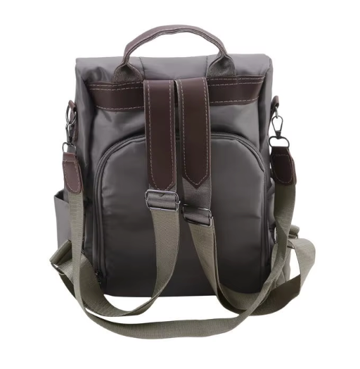 Bezpieczny plecak antykradzieżowy 2w1 – plecak i torba na ramię