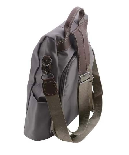 Bezpieczny plecak antykradzieżowy 2w1 – plecak i torba na ramię