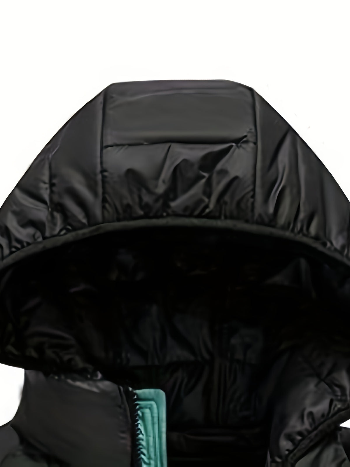 Męska lekka puchowa kurtka z kapturem