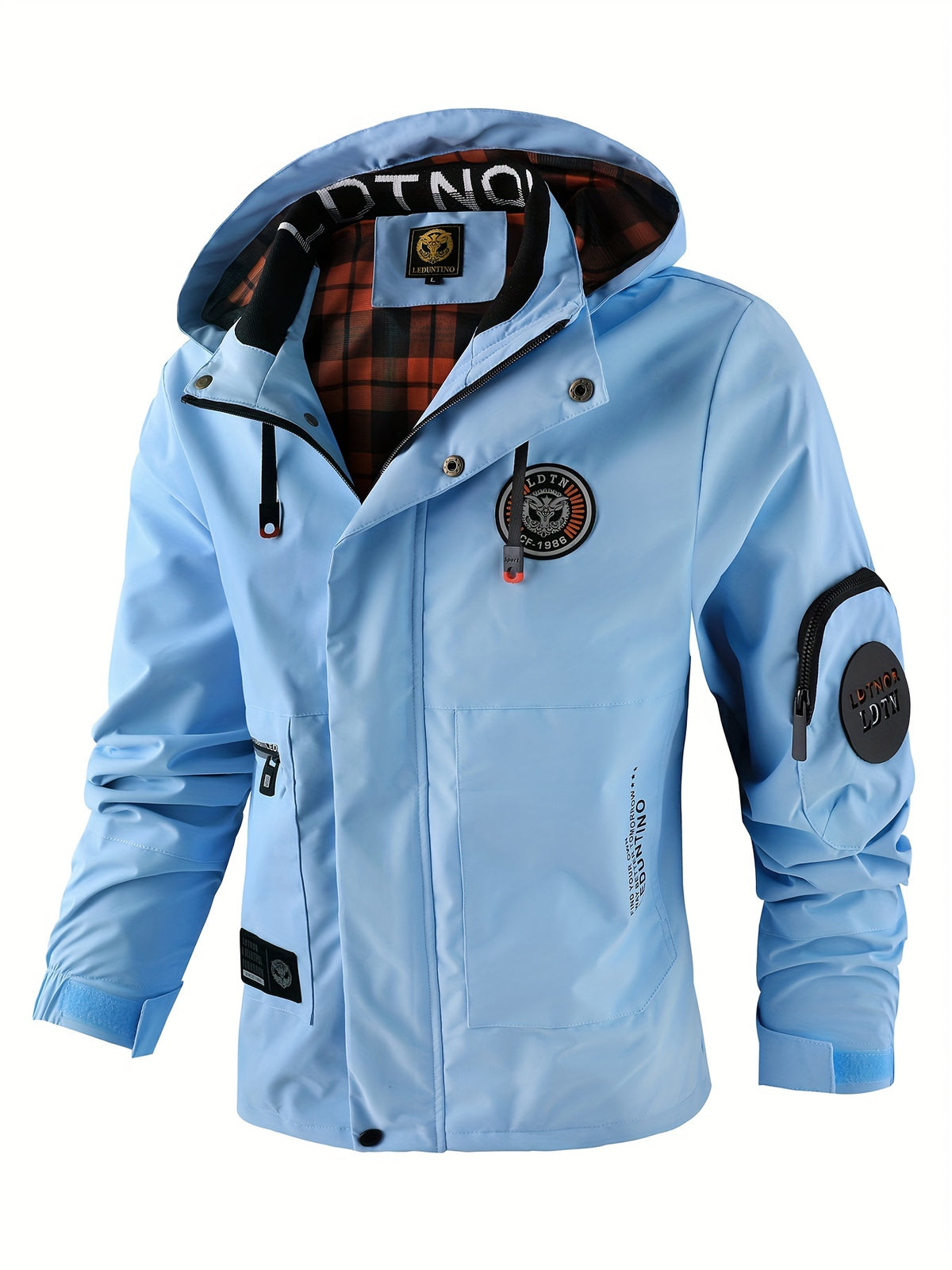 Męska kurtka zimowa z kapturem