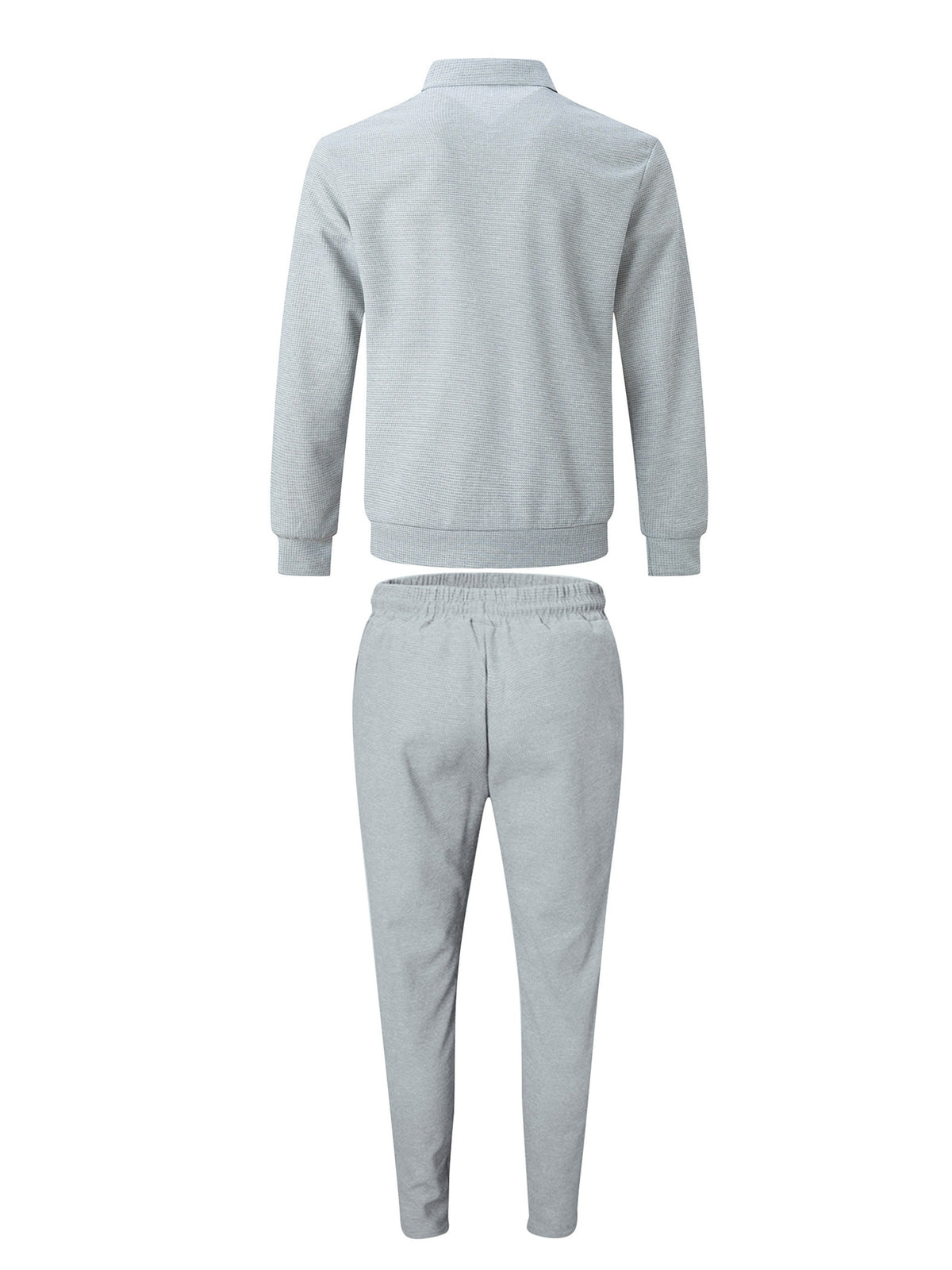 Elegancki Męski Zestaw Dwu-Częściowy Kurtka i Spodnie