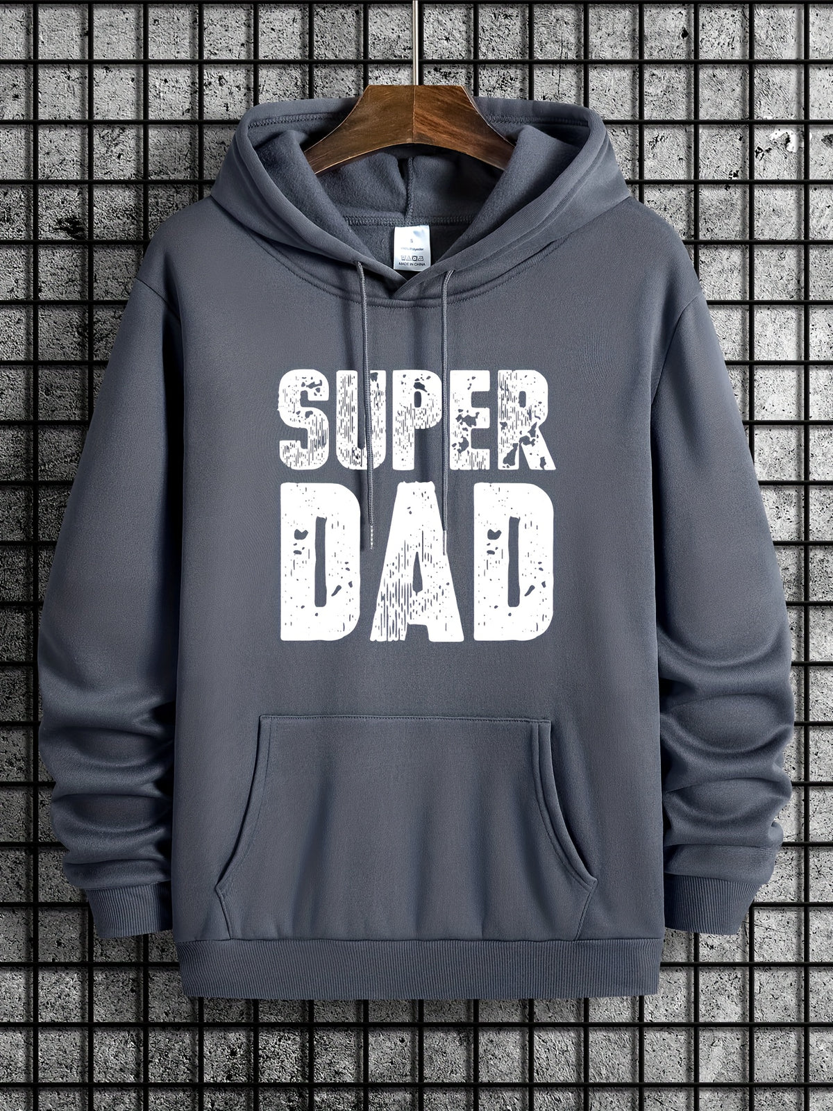 Bluza z Kapturem "Super Dad" - Dla Najlepszego Taty