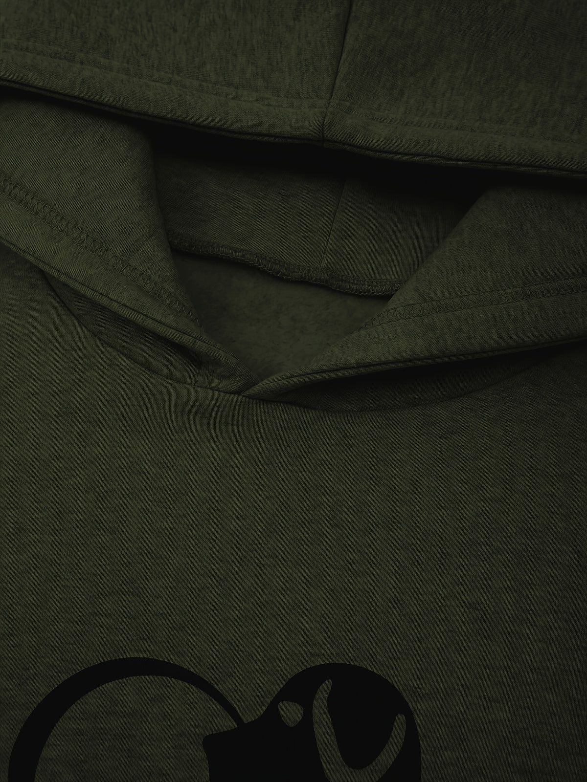 Damska bluza z kapturem z motywem psa i łapki