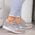 Damskie ortopedyczne sneakersy buty z zamkiem i amortyzującą podeszwą