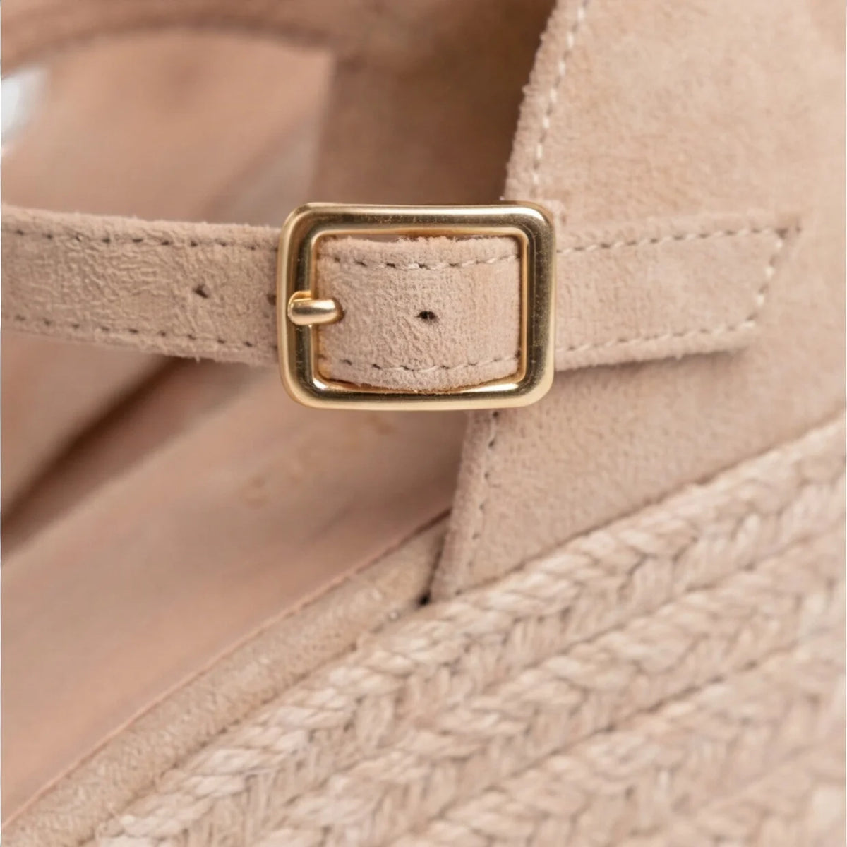 Damskie Espadryle na Koturnie z Zapięciem przy Kostce – Wygodne Buty Letnie