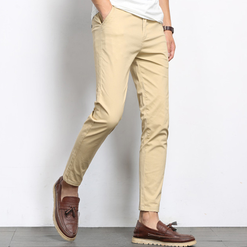 Męskie Spodnie Chinos Slim Fit